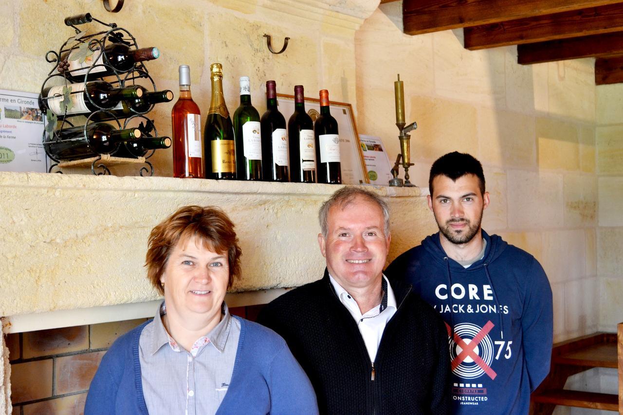 Chateau Laborde Marjolaine Saint-Médard-de-Guizières エクステリア 写真